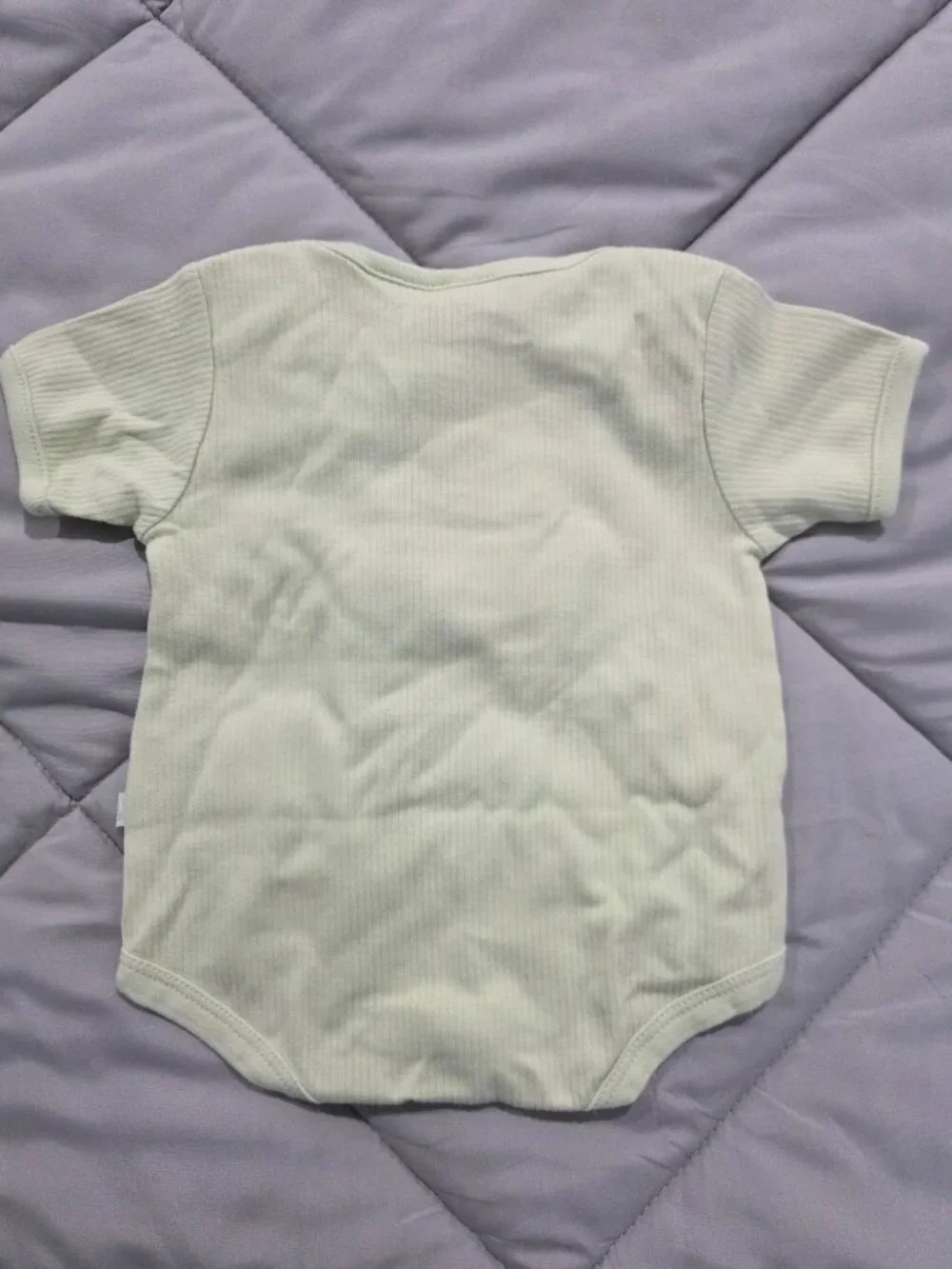 McBaby Baby Bear Embroidered Bodysuit Onesie 0–3 Months Green